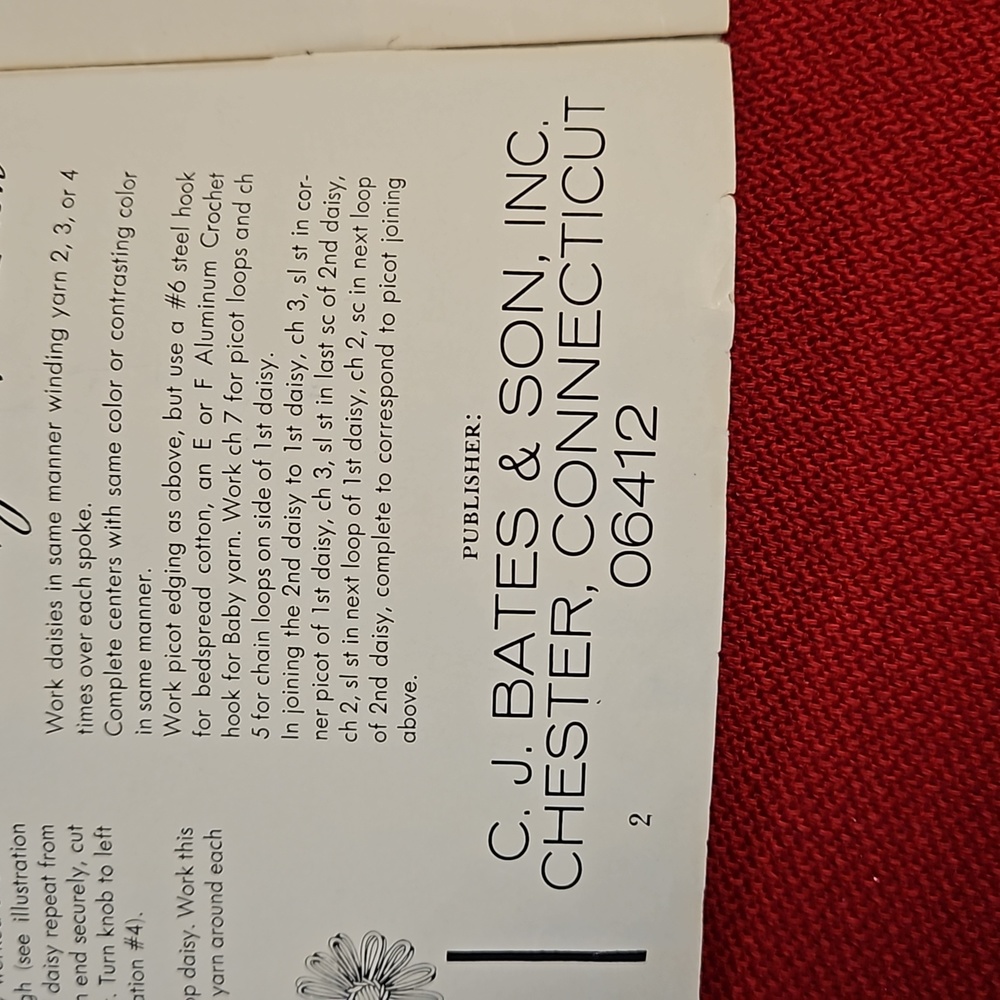 2 vintage crochet pattern instruction booklets 60s 70s granny squares shrink - Picture 4 of 15